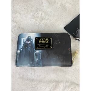 Loungefly Disney Star Wars Episode III Revenge of the Sith Scene Zip Wallet NEW